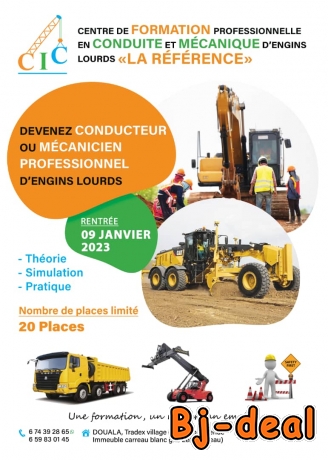Main image of Devenez conducteur ou mécaniciens d'engins lourds