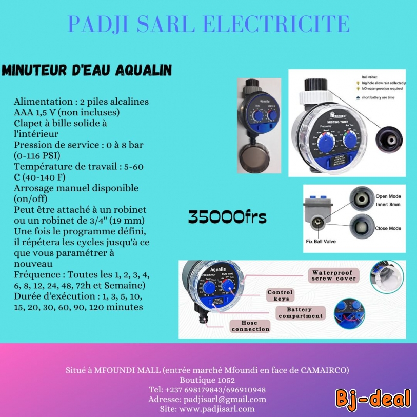 Main image of Minuterie d'arrosage Aqualin