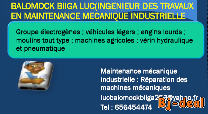 Main image of MAINTENANCE MECANIQUE INDUSTRIELLE