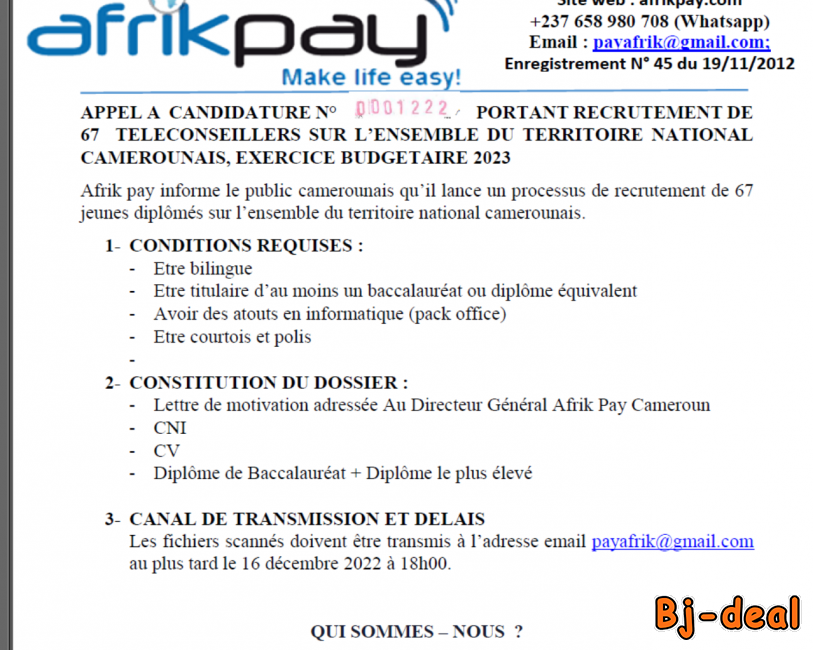 Main image of 67 Téléconseillers