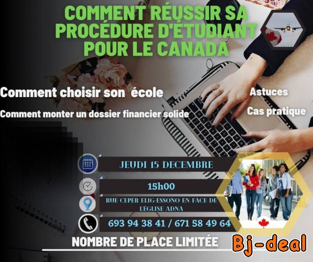 Main image of CONFÉRENCE GRATUITE SUR LES ÉTUDES AU CANADA