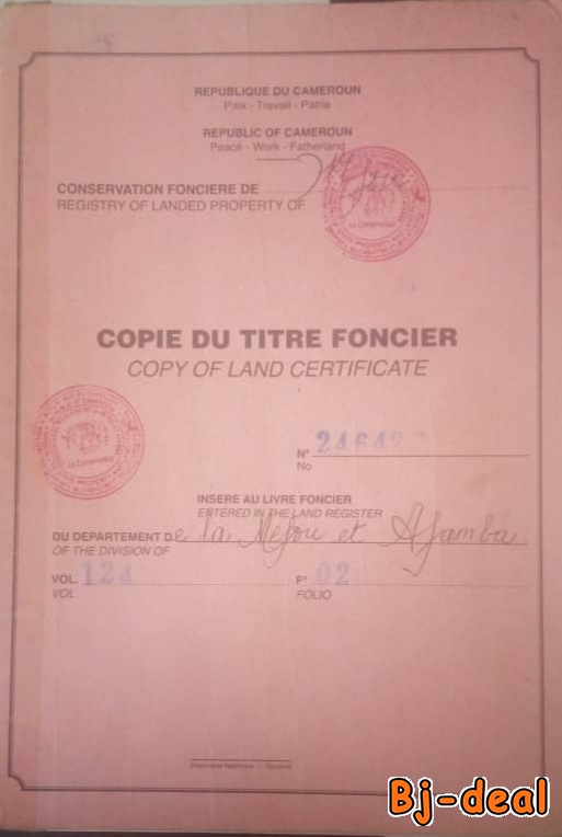 Main image of Terrain titré à troquer et à vendre