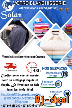 Main image of Pressing nettoyage des vêtements et chaussures