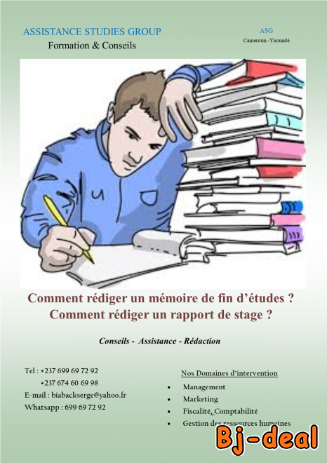 Image principale de SAVOIR RÉDIGER UN MÉMOIRE DE FIN D'ETUDES