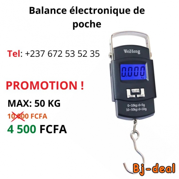 Image principale de Balance de poche électronique