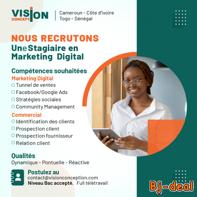 Image principale de Stage Professionnel Marketing