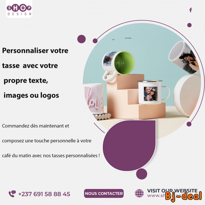 Image principale de Personnalisation de vos tasses