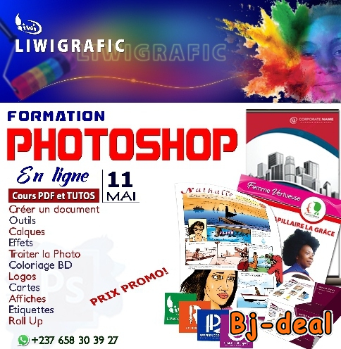 Image principale de Photoshop formation en ligne