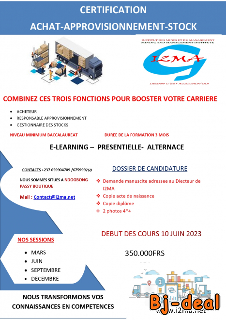 Image principale de Formation en achat