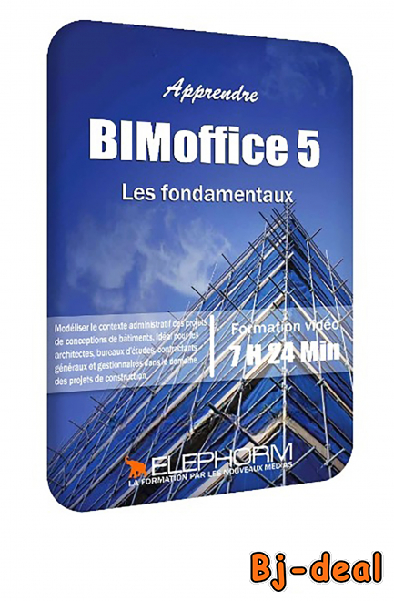 Image principale de Elephorm Apprendre BIMoffice 5 Les fondamentaux