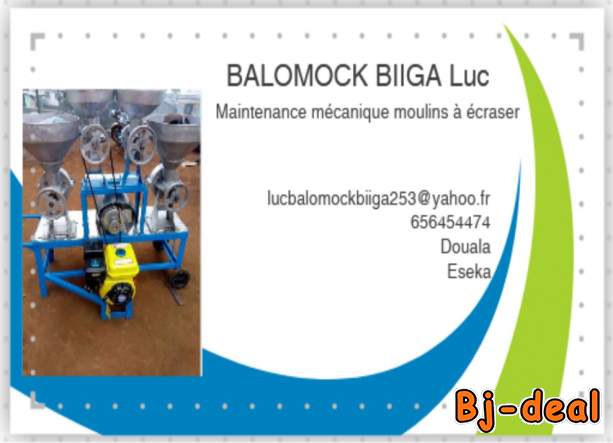 Main image of Maintenance mécanique moulin à écraser