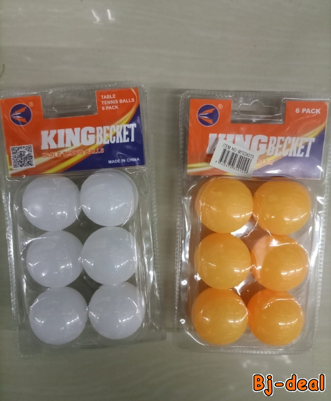 Image principale de Lot de 6 Boules de PING PONG