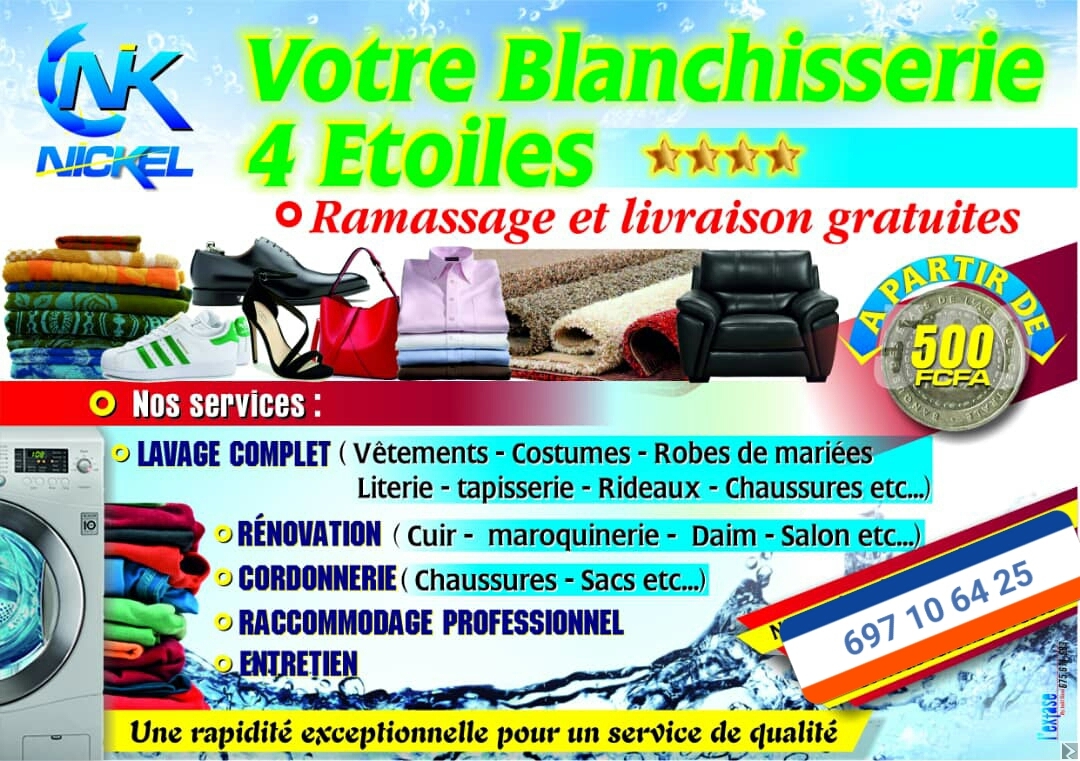 Image principale de Nickel pressing Yaoundé et Douala