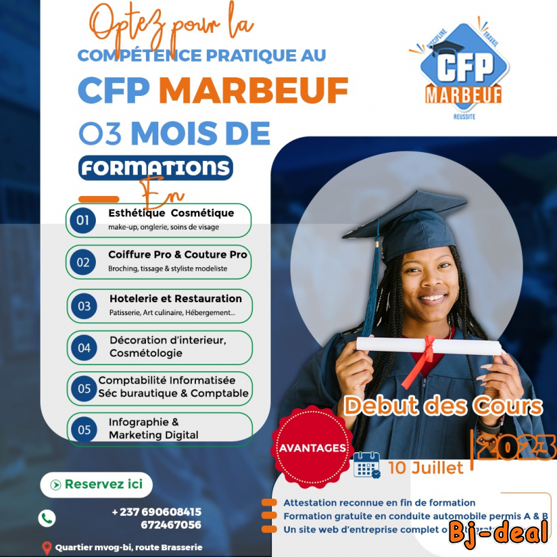 Image principale de Formation Professionnelle Pratique offerte à tous