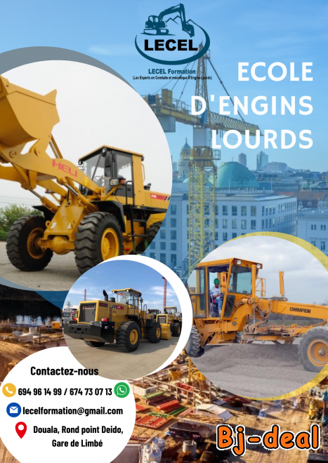 Main image of Formation en engins lourds