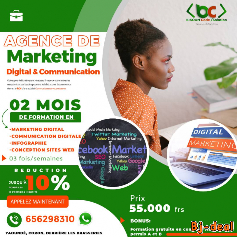 Image principale de Formation  en Marketing Digital et Co