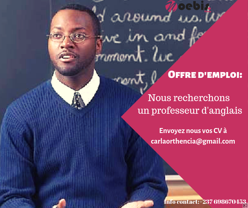 Main image of Nous recherchons un professeur d'anglais