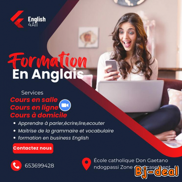 Main image of Formation en Anglais pour enfants et adultes