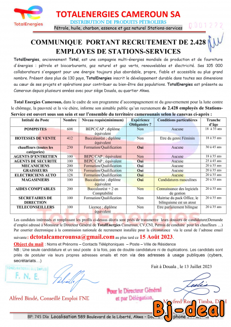 Image principale de 2428 EMPLOYES DE STATIONS SERVICES
