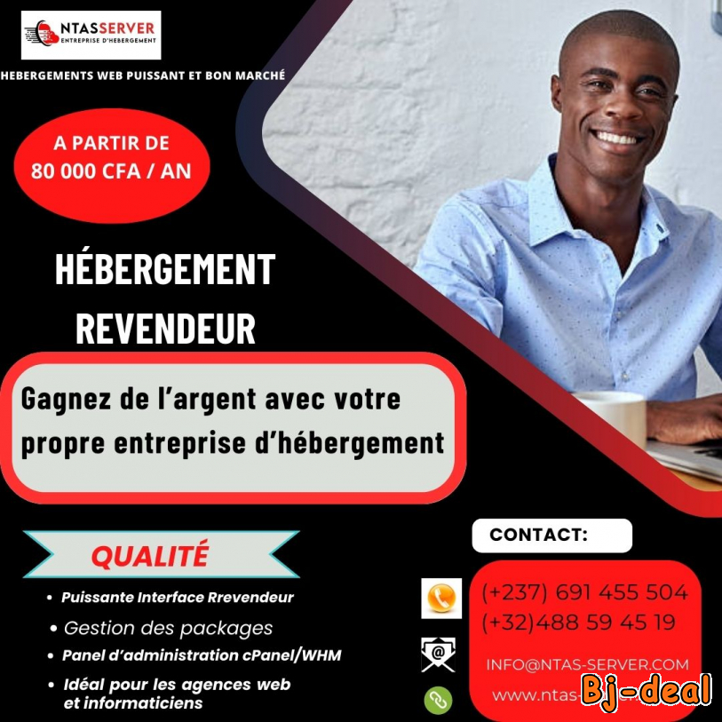 Main image of achetez un hébergement  revendeur