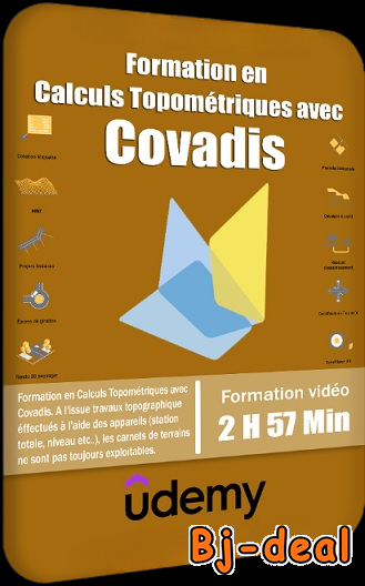 Image principale de Formation en Calculs Topométriques avec Covadis