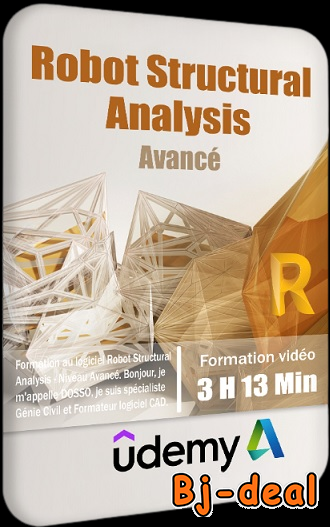Image principale de Robot Structural Analysis Avancé  3h 13 min - 7Gb