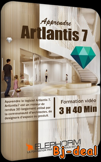Image principale de Apprendre Artlantis 7 - 3h 40 - 7Gb