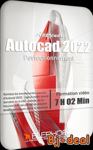 Image principale de Apprendre Autocad 2022 Perfectionnement - 7h