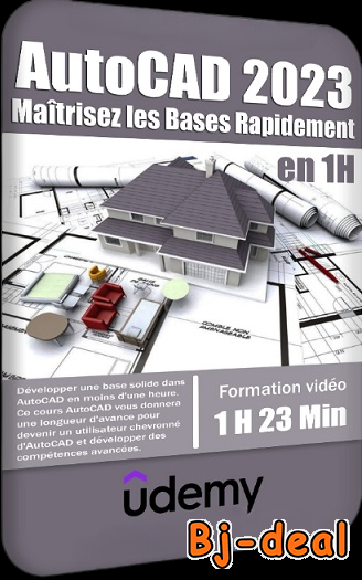 Image principale de AutoCAD 2023 en 1h Maîtrisez les Bases Rapidement