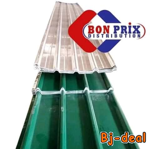 Image principale de tôles bacs ondulées lisses chapente metrobond