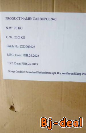 Main image of Vente Carbopol 940 20KG