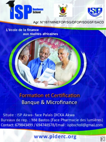 Main image of FORMATION PROFESSIONNELLE EN BANQUE ET MICROFINANC