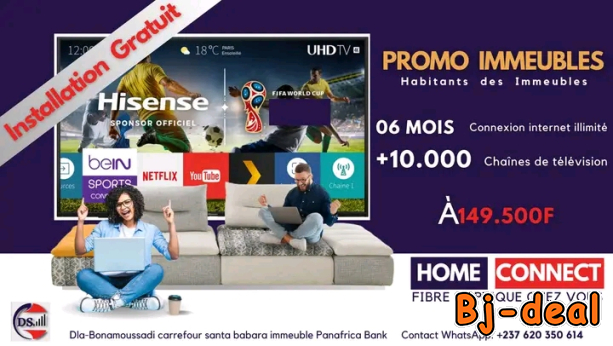 Main image of PROMOTION CONNEXION A LA FIBRE OPTIQUE CAMTEL