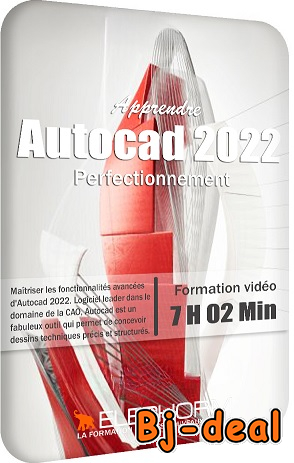 Image principale de Apprendre Autocad 2022 - Perfectionnement 7h 02m