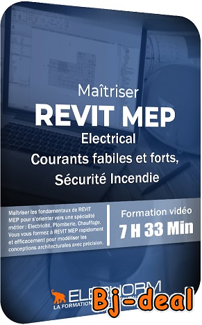 Image principale de Maitriser REVIT MEP Electrical Courants faibles et