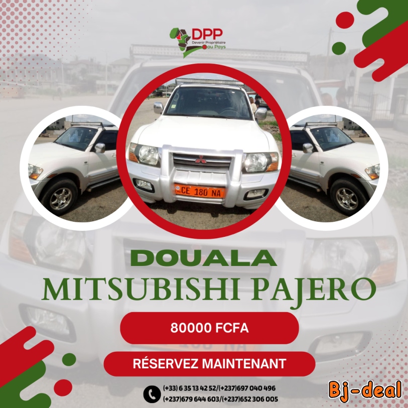 Image principale de Location voiture MUTSUBISHI PAJERO