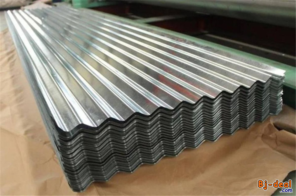 Image principale de VENTE AU PRIX DE GROS Tôles bacs tuiles lisses ondulées accessoires aluminium aluzinc