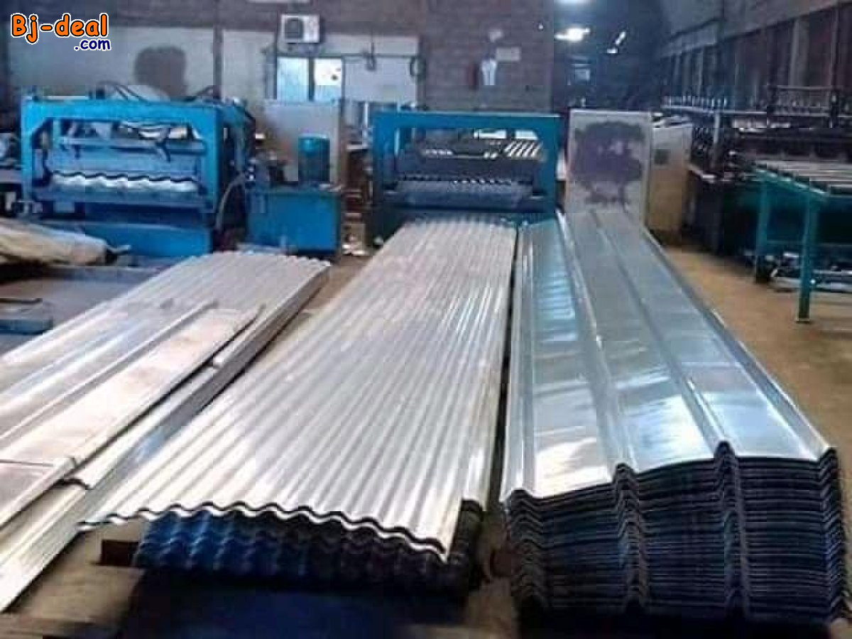 Image principale de NOUS LIQUIDONS Tôles ondulées 3m aluminium pure et nature épaisseur 0.35