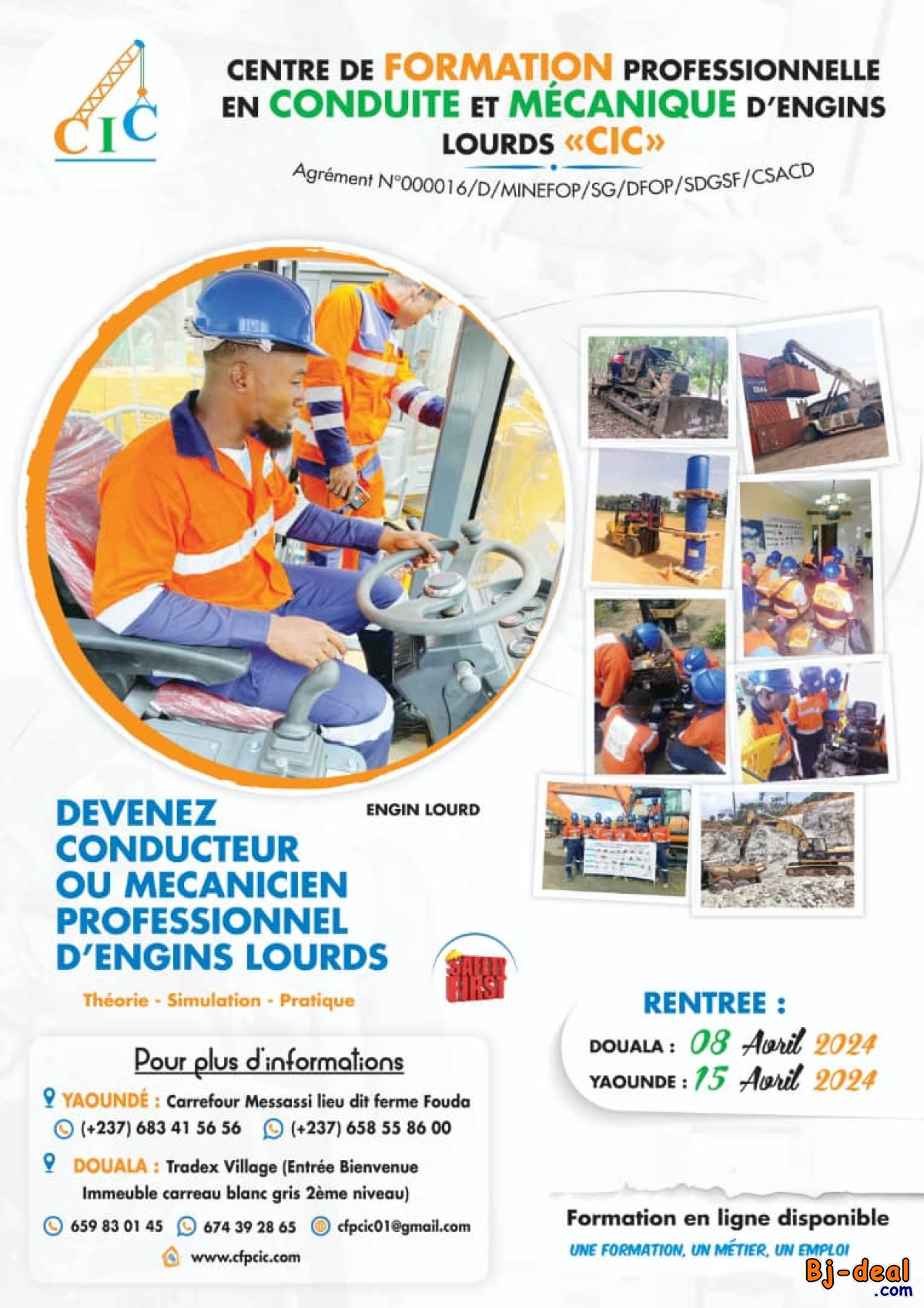 Main image of Devenez conducteurs certifiés en conduite maintenance d&amp;#039;engins lourds au CFP-CIC