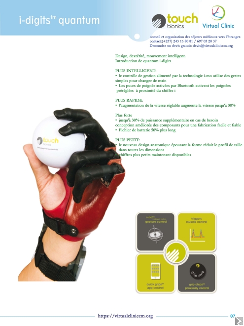 Image principale de main artificielle