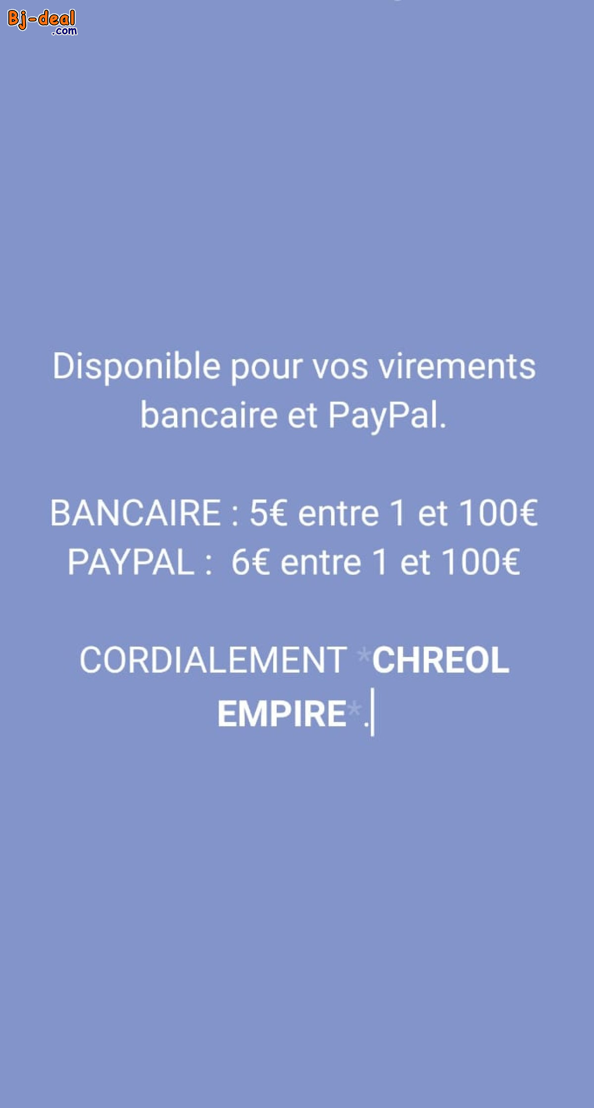 Image principale de Dechargez vos Tickets TRANSCASH et PCS MASTERCARD Chreol Empire