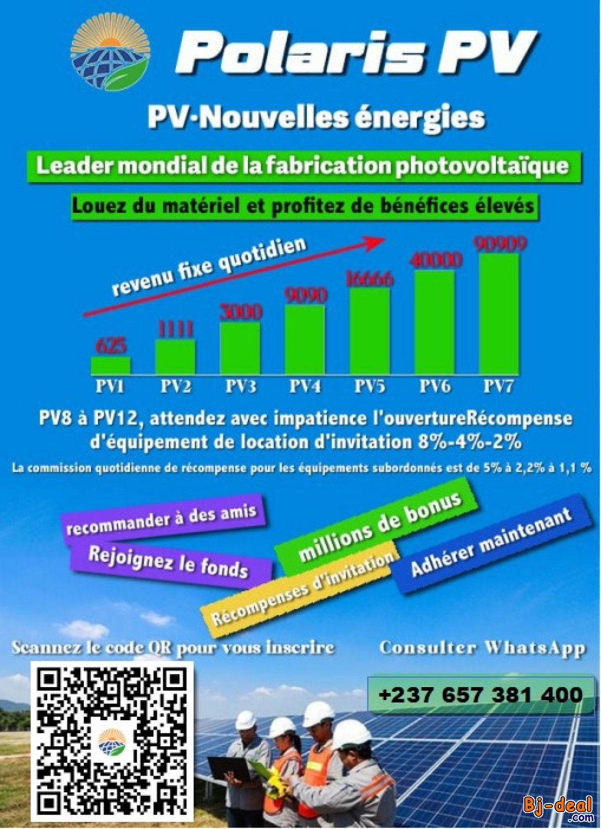 Image principale de Équipement Polaris Pv