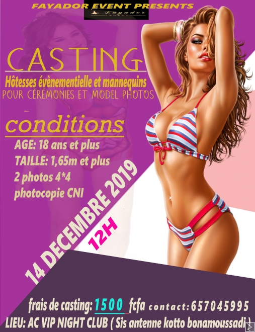 Image principale de Recrutement des hôtesses