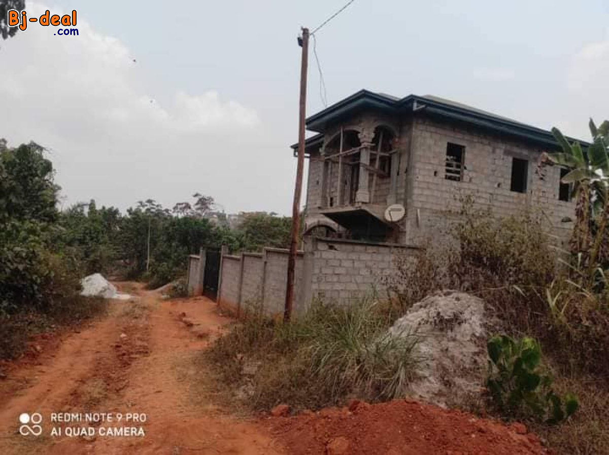 Main image of Terrain titré et loti à vendre à Nkoabang Lada