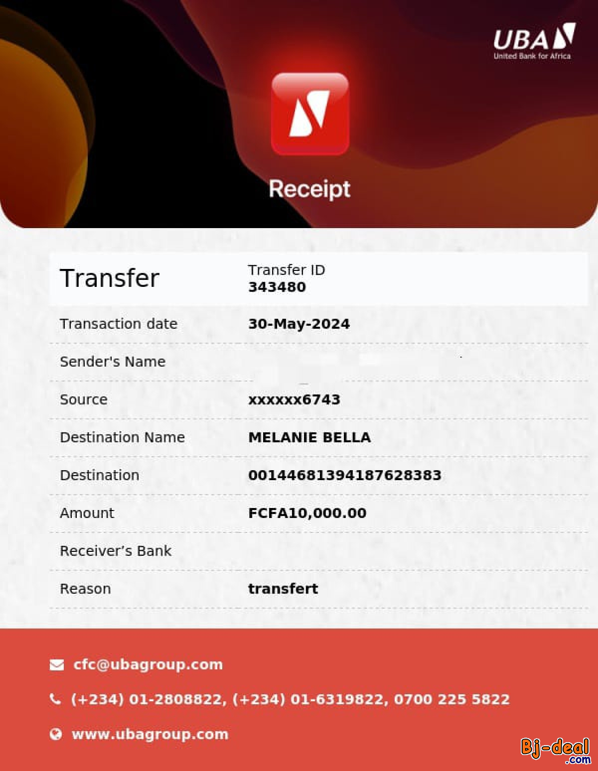 Main image of Recharge ta PRepayee UBA CAMEROUN Plus facilement