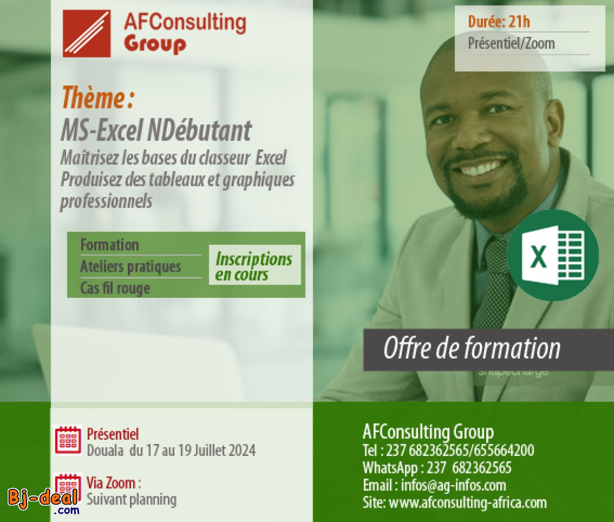 Main image of Formation MS-Excel Niveau débutant