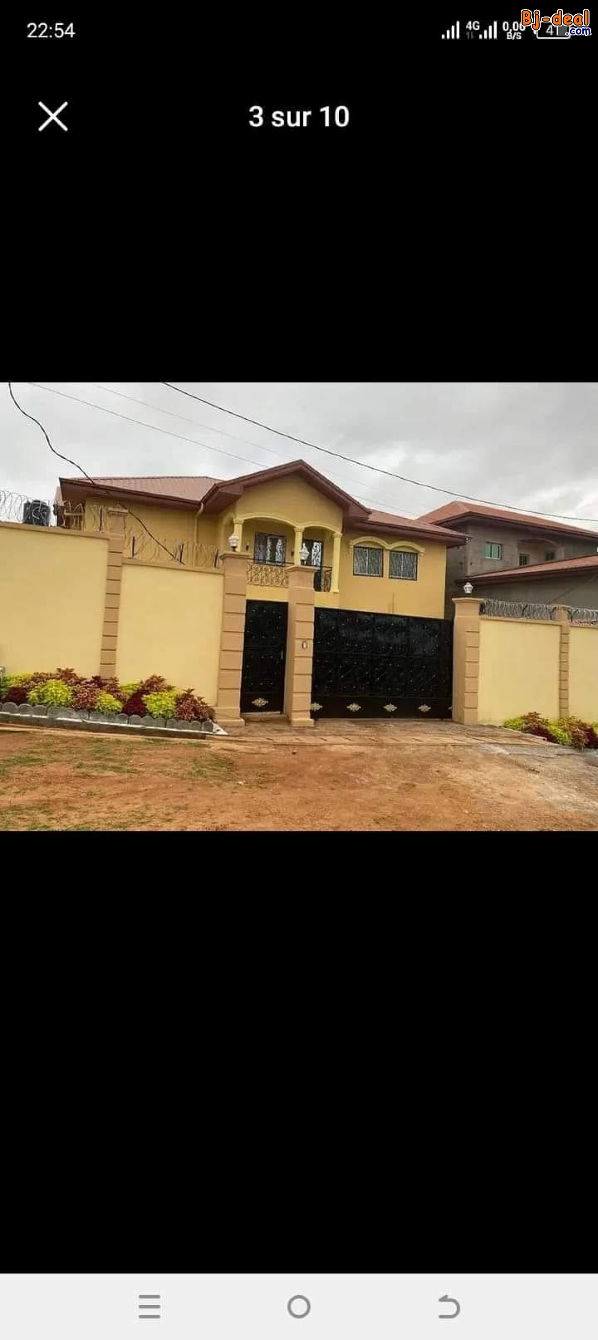 Main image of Magnifique duplex titré à vendre à Odza, B10