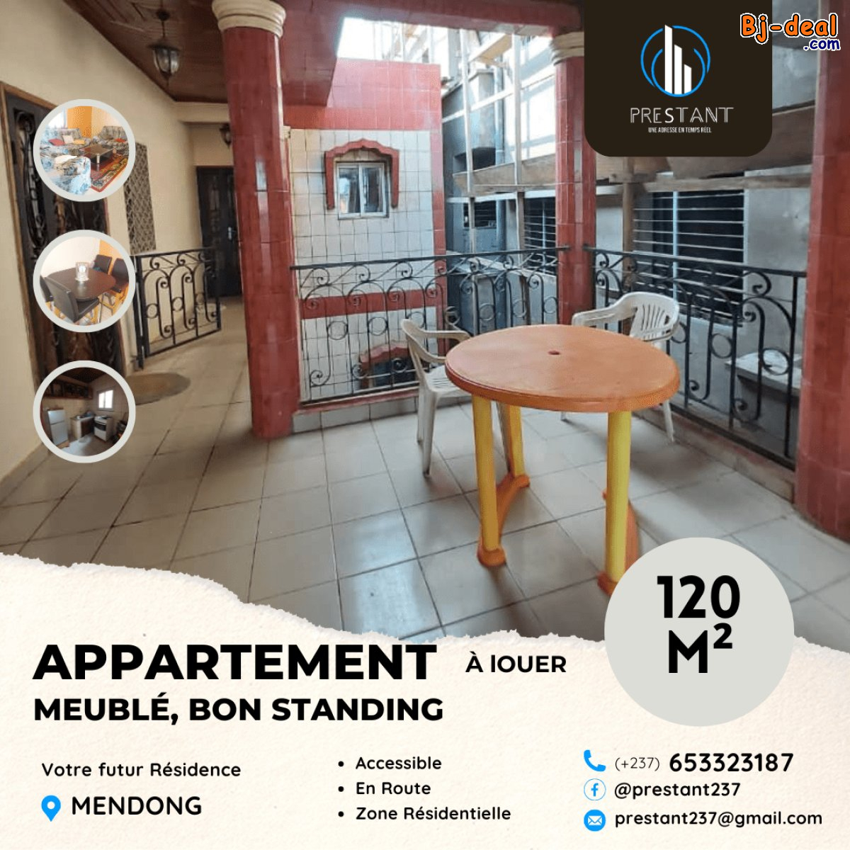 Image principale — Appartement Meublé Bon Standing à Mendong