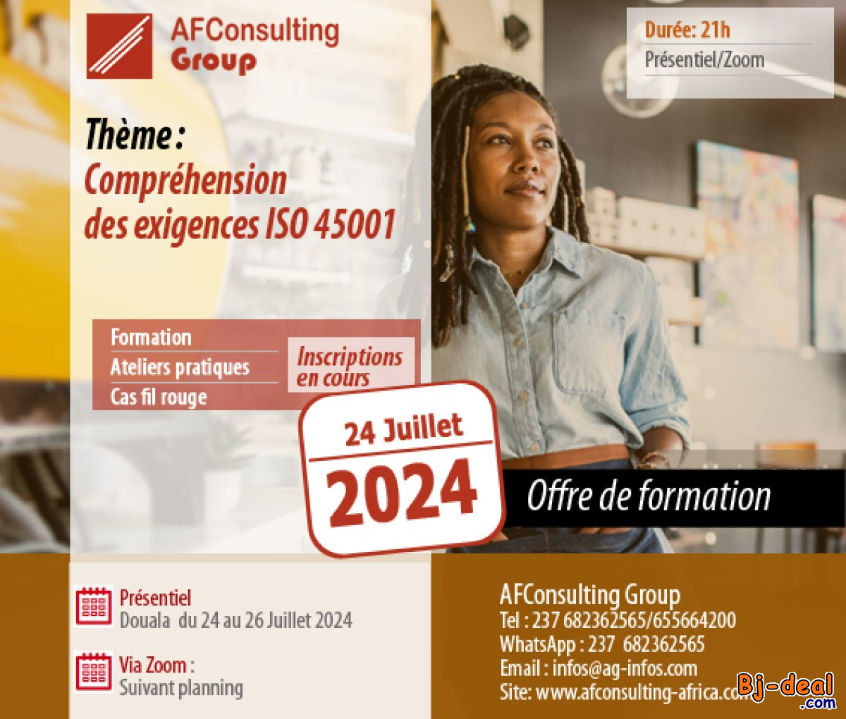 Main image of Formation - Compréhension des exigences ISO 45001, Inscriptions en cours