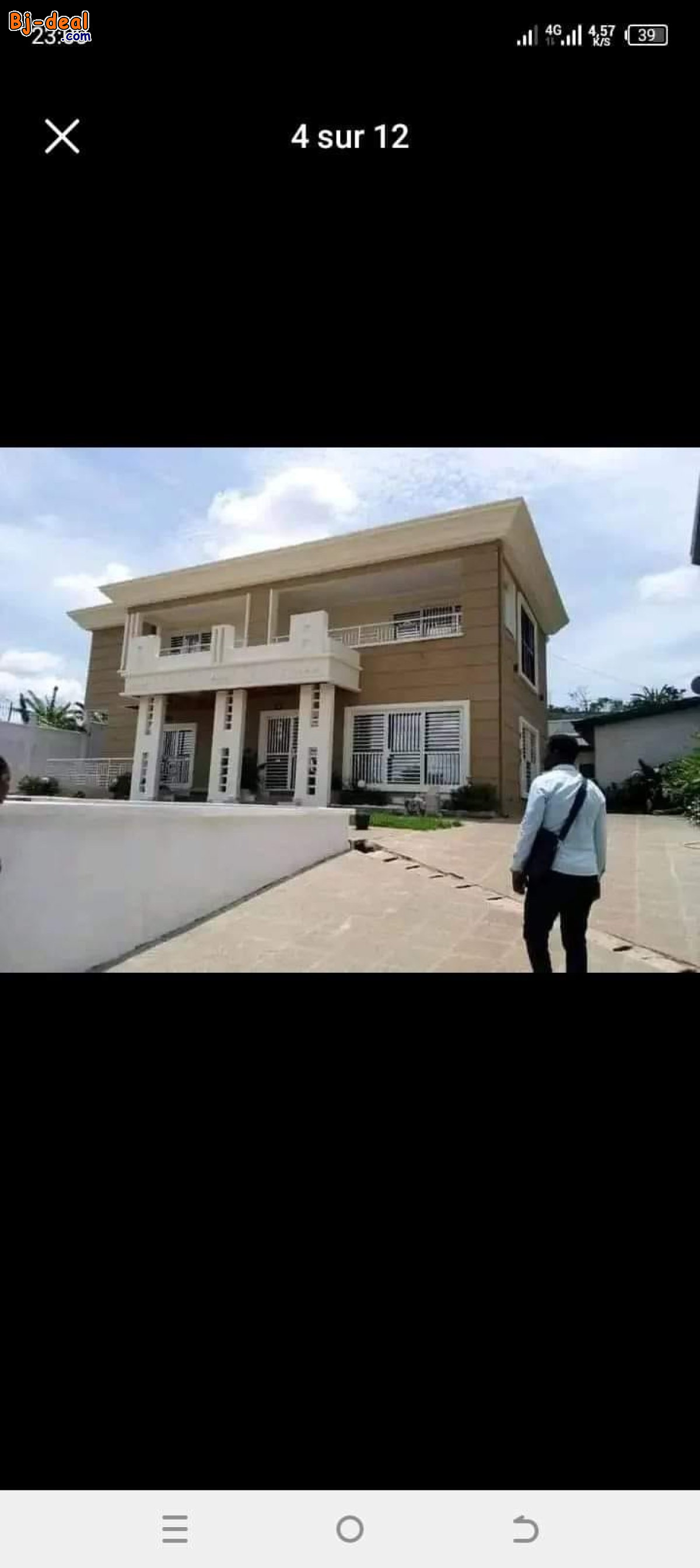 Main image of SOMPTUEUX duplex titré à vendre à Odza